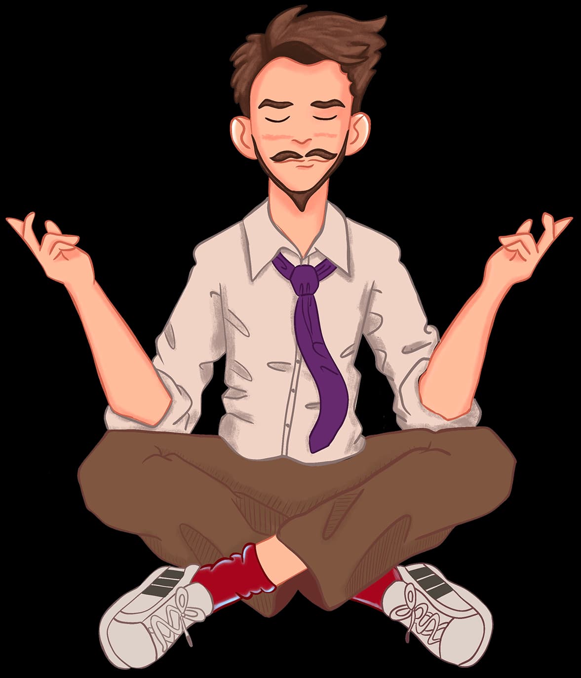 Hari Malam character illustration